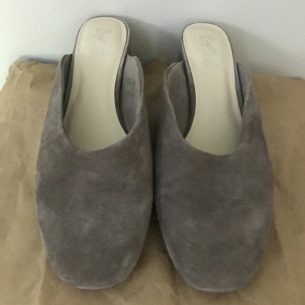 Seychelles - Gray Suede Mule